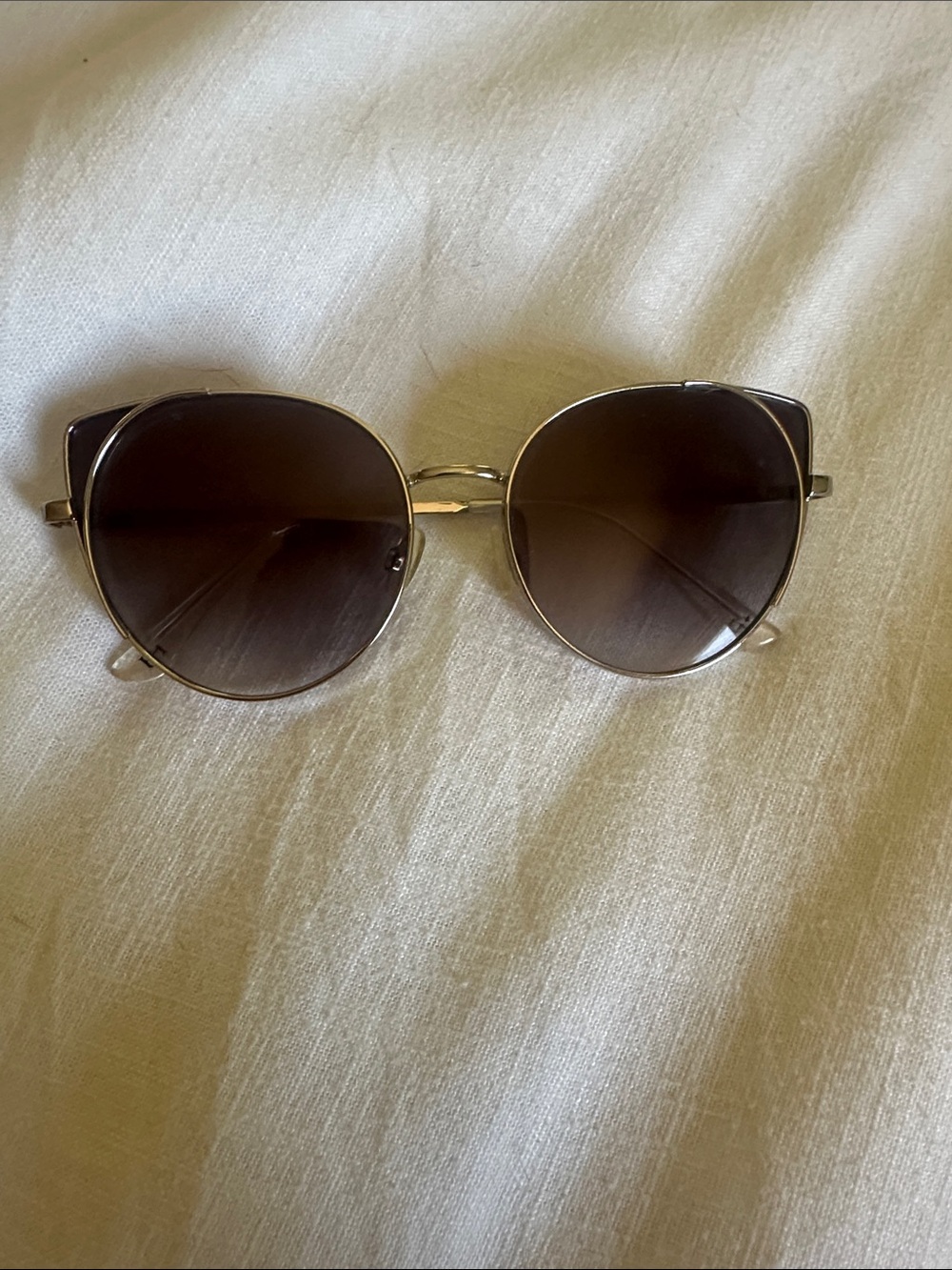Silver Frame Women's Sunglasses